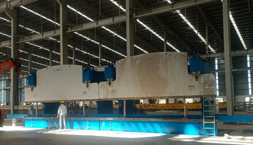 Latest company Solutions about Tamamen 13m ışık direği hattı 2-WE67K-1200-6500 tandem basın frenleri dahil Hindistan ((KP Yeşil mühendislik)