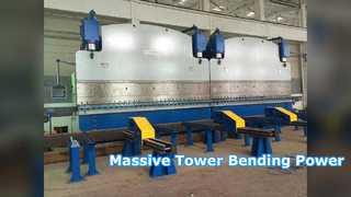 2X1200T Kuleler İçin Hidrolik Abkant Abkant