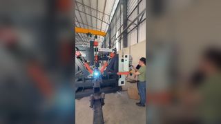 Tayland'da Yerinde Servis! CNCS400/8000 Kutup Kapatma Kaynak Makinesi Kurulumu ve Eğitimi