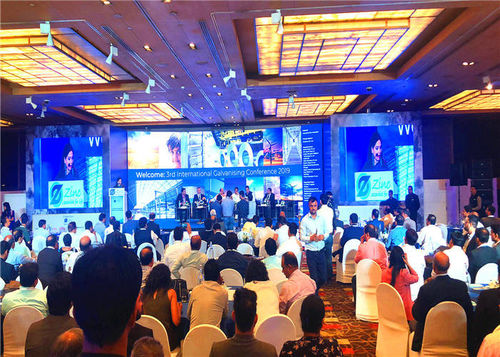 Latest company news about Hindistan'ın Delhi şehrinde düzenlenen 3. uluslararası galvanizing konferansına katıldı.