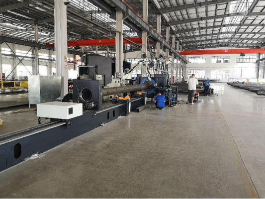 Good price Işık Direği İçin 350mm 2000mm Otomatik Robotik Kaynak Makinesi çevrimiçi