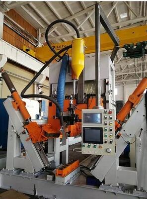 Kalite  Automatic HM500 / 14000mm Monopole Welding Machine Fabrika
