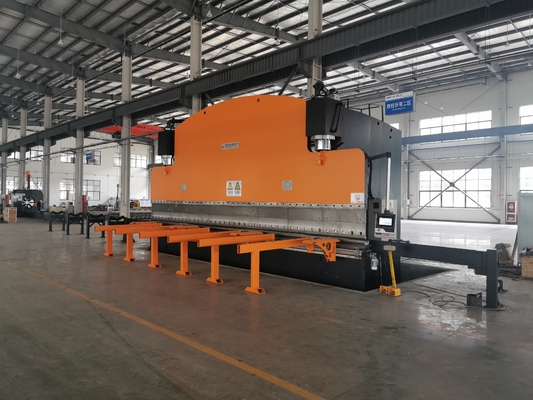 8200mm 45 Kw Cnc Hidrolik Pres Fren Makinesi Otomatik Karbon Çelik