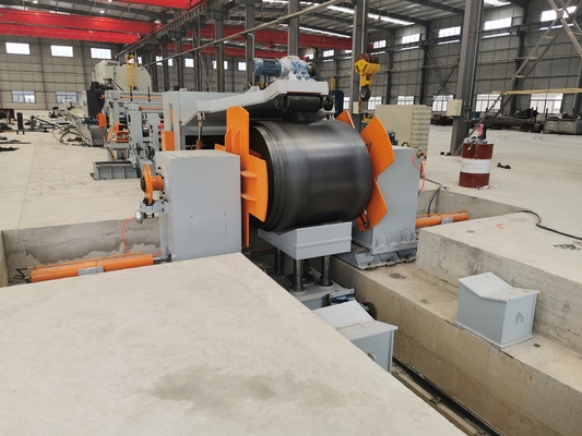 8m ışık direği boyuna kesme hattı konik dilme hattı