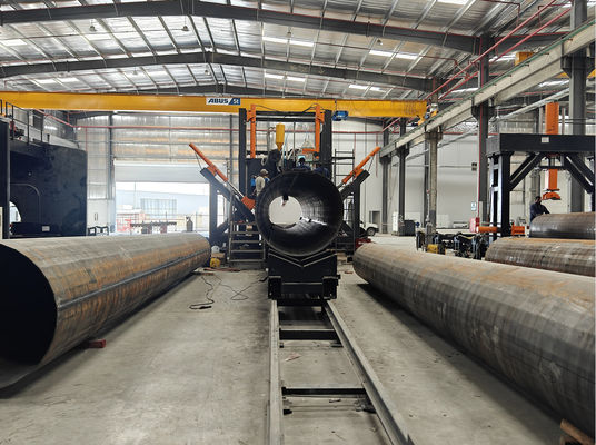 Maksimum çapı 2200mm Yüksek direk ve monopole dikiş kaynak makinesi