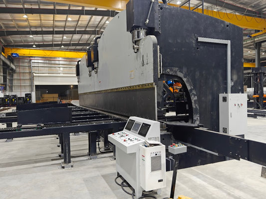 CNC Tandem Hidrolik Baskı Fren modeli 2-WE67k-1200/6250 Monopole Transmission Tubular Kulesi ve Yüksek Mast Yapımı İçin