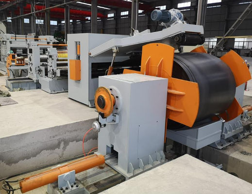 Çelik bobin kesme makinesi 6 x 1600 Ekonomik Uzunlukta Kesme Makinesi