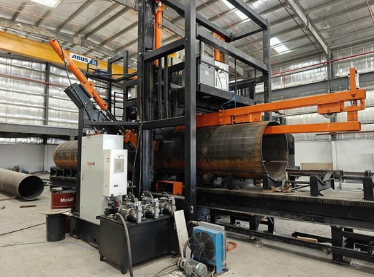 HM1800/14000 Yüksek direğe / Mono direğe / İletişim direğine kapalı kaynak makinesi