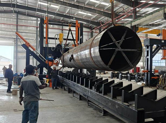 Good price HM1600/12000 Yüksek direğe / Mono direğe / İletişim direğine kapalı kaynak makinesi çevrimiçi