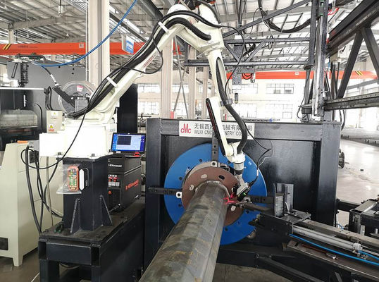 Good price RW-120/300 modeli ışık direği için robot taban plaka kaynak makinesi çevrimiçi