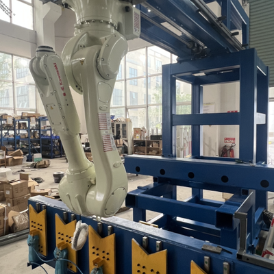 Beyaz Otomatik Robot Kaynak Makinesi Robotik Lazer Kaynak