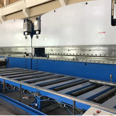 CNC Tandem Hidrolik Pres Fren 320 Ton İş Gücü ve 6000 mm Masa Uzunluğu ile DELEM DA53T CNC Sistemi