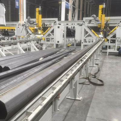 12m Darbe MIG CNC Kutup Kapatma Kaynağı |Sokak Lambası Direği Kaynak Makinesi