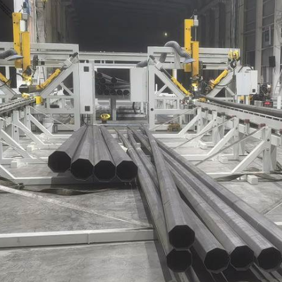12m Darbe MIG CNC Kutup Kapatma Kaynağı |Sokak Lambası Direği Kaynak Makinesi