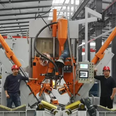 12m Darbe MIG CNC Kutup Kapatma Kaynağı |Sokak Lambası Direği Kaynak Makinesi