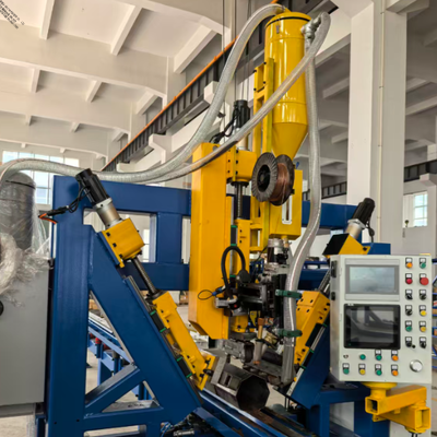 12000mm Ultra Uzun Işık Kutbu ve 1 Kişi için Denizaltı Yay Uzunluklu Düz Dikiş Kaynaklı CNC Kutbu Kapalı Kaynak Makinesi Basit İşleme