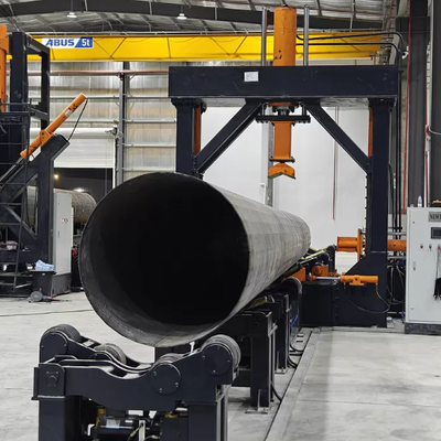 Hidrolik Monopole Düzleştirme Makinesi 1200KN 5G için Kutup Düzleştirme Splicing Yeniden şekillendirme