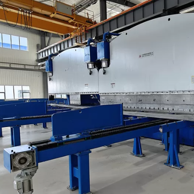 14m Konik Sekizgen Sokak Lambası Direği için CNC Çift Bağlantı Bükme Makinesi