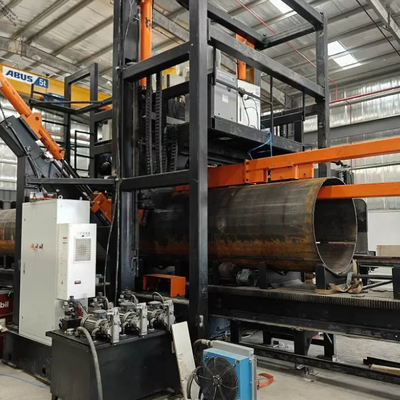 Çift Yaylı Çoklu Tel Denizaltı Yaylı CNC Çubuk Kapalı Kaynak Makinesi 14m Diametresi 1.9m Çelik Çubuk