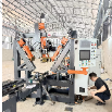 Daire ve çokgen kutup / tüp 14000mm uzunluk için Işık Kutbu Kapatma Kaynak Makinesi
