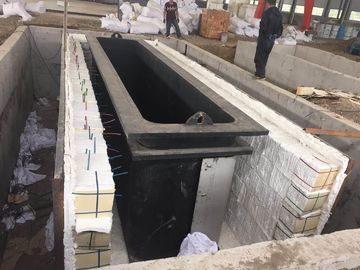 Good price 6 inç X 6m Dörtlü Hat Sıcak Daldırma Galvaniz Ekipmanları Kirlilik Yok Uzun Ömür çevrimiçi