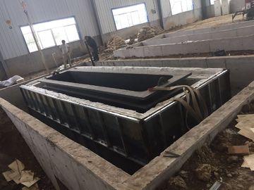 Çevre Koruma Sistemi ile 7.0x1.2x2.2m Çinko Tank Sıcak Daldırma Galvaniz Ekipmanları