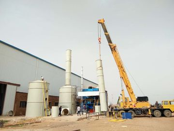 Çevre Koruma Sistemi ile 7.0x1.2x2.2m Çinko Tank Sıcak Daldırma Galvaniz Ekipmanları