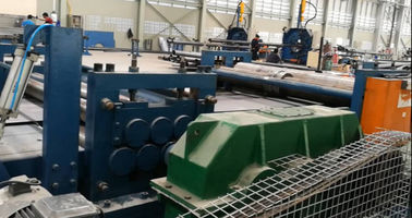 Otomatik Konik Kesme Makinesi, 12000mm Sokak ışık kutubu üretim hattı