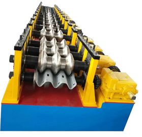 Üç Dalga 2.5mm Korkuluk Rulo Şekillendirme Makinesi