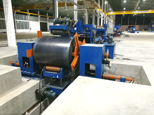 10m Çimento Direk Yapma Makinesi İletim Kulesi Direk Doğrultma Makinesi