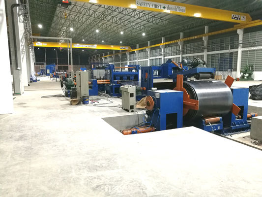 Good price Ekonomik yüksek direk ışık kutup üretim hattı / Işık kutup için 12000mm Kesme Makinesi çevrimiçi
