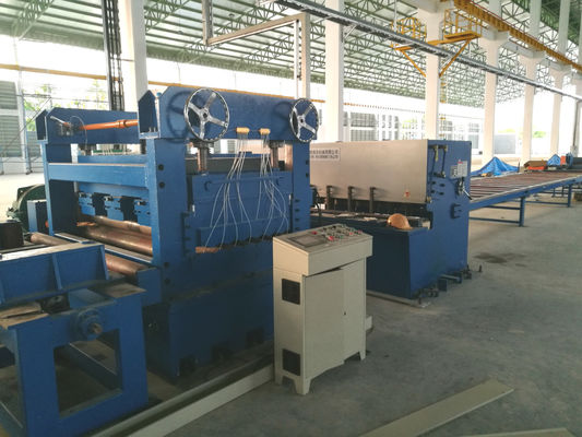 Ekonomik yüksek direk ışık kutup üretim hattı / Işık kutup için 12000mm Kesme Makinesi