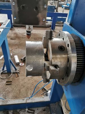 CNC Light Pole Door Cutting Machine, Max çapı 350mm, maksimum kesim uzunluğu 2000mm