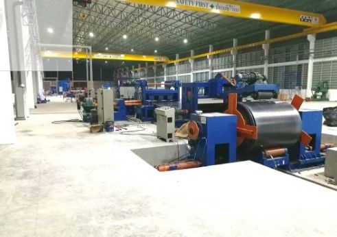 EC6x1600 12000mm Işık Direk Üretim Hattı