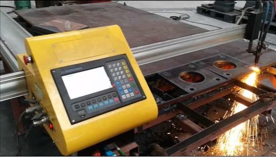 CNC Taşınabilir Alev Kesme Makinesi, Işık Kutup Baz Tabak Kesmek için Işık Kutup Makinesi