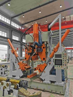 CNC 5G Kutup Kapalı Kaynak Makinesi HM800/14000 14m Uzunluk Çokgen Tasarım