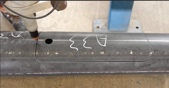 2500 mm Light Pole Machine, CNC Plasma Light Pole Kapı Kesme Makinesi