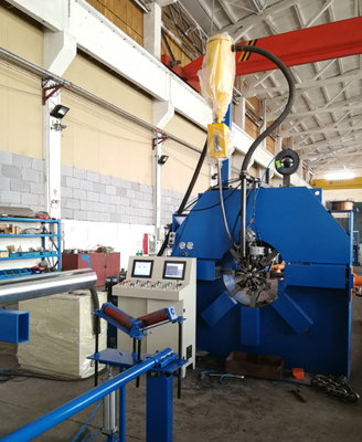 Daire ve çokgen kutup / tüp 14000mm uzunluk için Işık Kutbu Kapatma Kaynak Makinesi