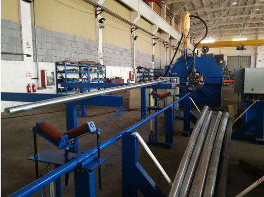Daire ve çokgen kutup / tüp 14000mm uzunluk için Işık Kutbu Kapatma Kaynak Makinesi