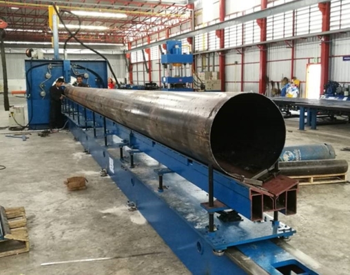 Good price Yüksek Performanslı Tüp / Işık Direği Kapatma Kaynak Makinesi max 600/16000 çevrimiçi